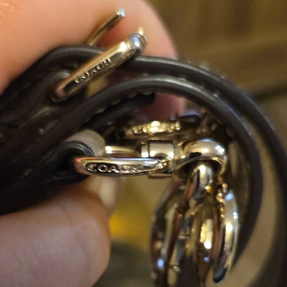 COACH DOME SATCHEL Taupe Handbag/Crossbody - Picture 13 of 15